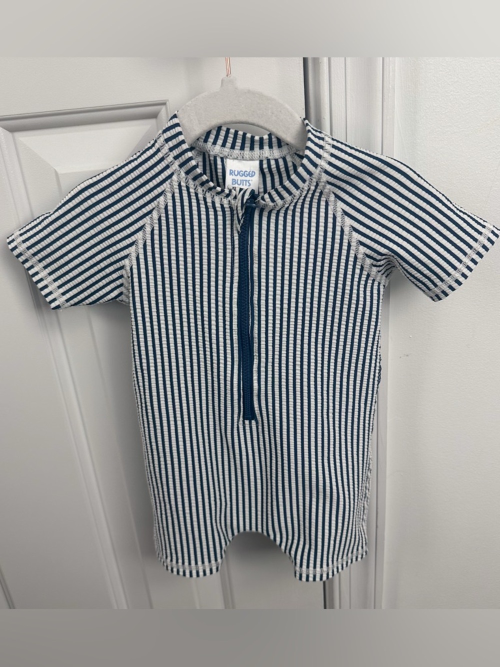 Rugged butts 6-12m swimsuit EUC